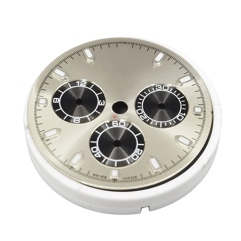 29.9mm high version Repair replacement Watch accessories Dial suitable for 7750 movement for case 40mm