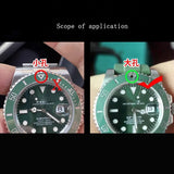 Green Luminous Pips Watch Bezel Insert 12 o-clock Dot  Rxl SUB Blue Luminous Pearl Pip Accessories