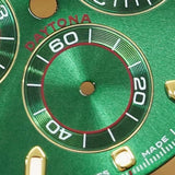 Green Watch Dial For Day-tona 116508 Compatible with 4130 Movement Aftermarket Watch Accessories