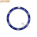 JGCC Watch Bezel Insert Measurement 33.7MM Substitute Watch Insert Luminous Watch Accessories Flat High-quality Ceramic