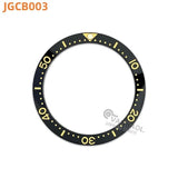 33.7MM*27.5MM  watch bezel Insert measurement substitute watch insert  luminous watch accessories flat High-quality Ceramic