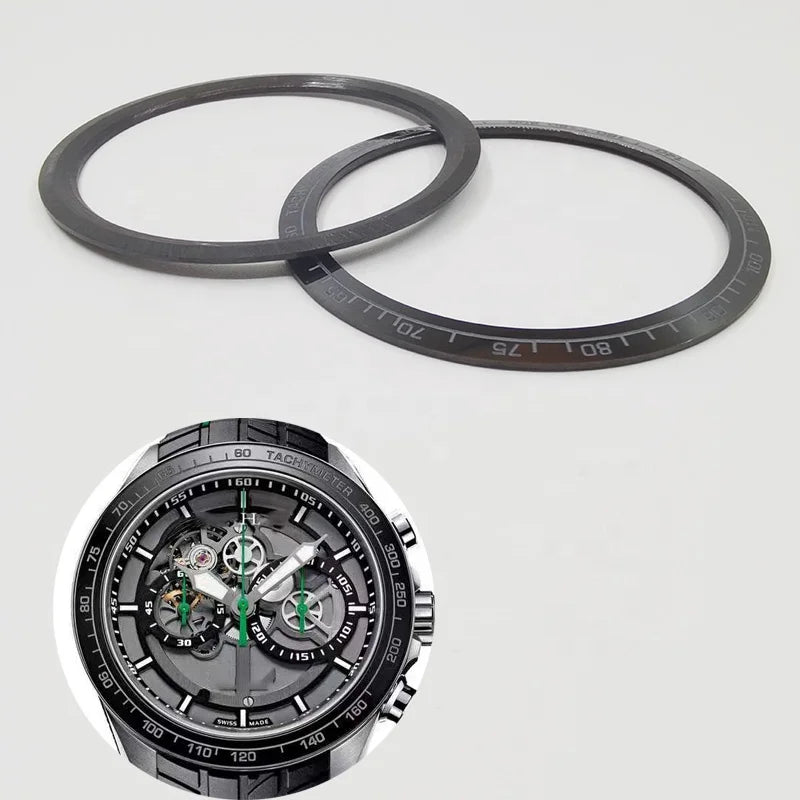 Custom Wholesale watch case insert 47.2mm  inner diameter 39.7mmhigh quality ceramic bezel bezel