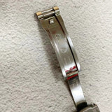 Watch Clasp for RLX 9mmX16mm Stainless Steel Folding Buckle For 41mm Oysterflex  Band Strap Deployment Lock