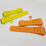 Top quality Fluoro Rubber Watchband Watch For RM010/RM029/RM17-01 strap And Mille Bracelet wristband