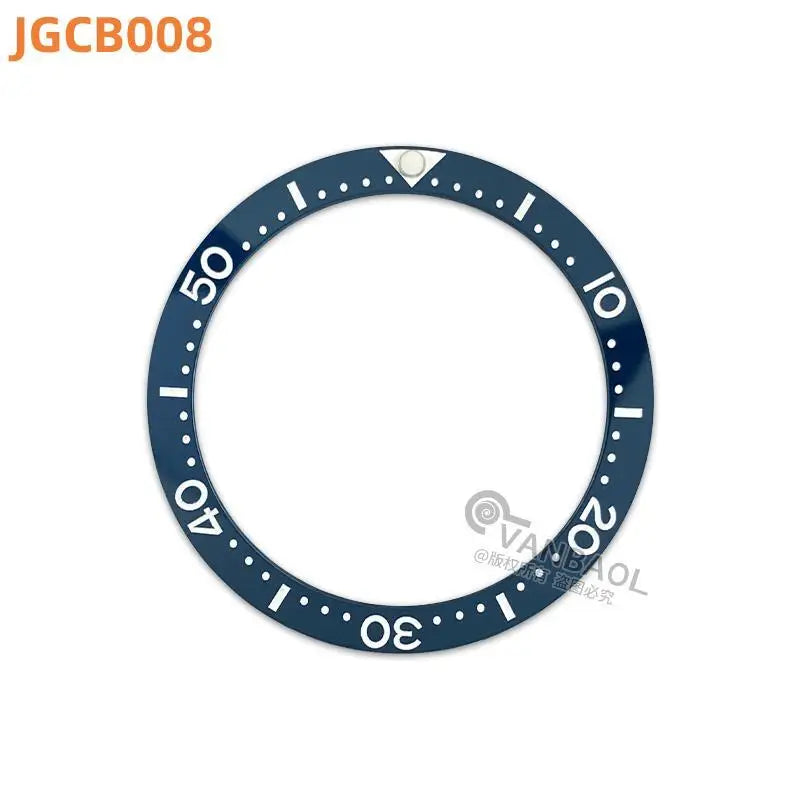 33.7MM*27.5MM  watch bezel Insert measurement substitute watch insert  luminous watch accessories flat High-quality Ceramic