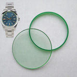 High quality Green Sapphire Watch Glass With Green color Gaskets For Original Rlx 116400 Wrist Watches