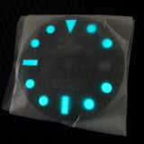 watch parts made 27.8mm grey dial for 3135 movement 116655 blue lumen YM 40mm