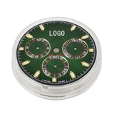 Clean factory watch parts made 28.6mm green gold dial for 4130 movement 116508 blue lumen day-tona 40mm