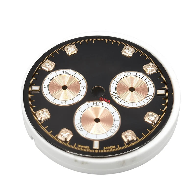 29.9mm high version Repair replacement Watch accessories Dial suitable for 7750 movement for case 40mm