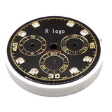 29.9mm high version Repair replacement Watch accessories Dial suitable for 7750 movement for case 40mm