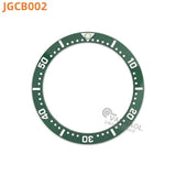 JGCC Watch Bezel Insert Measurement 33.7MM Substitute Watch Insert Luminous Watch Accessories Flat High-quality Ceramic