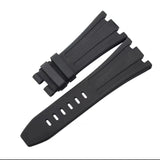 28mm Waterproof viton Watchband Watch Strap For AP Band 26470 26480 42mm Case Watch