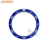 33.7MM*27.5MM  watch bezel Insert measurement substitute watch insert  luminous watch accessories flat High-quality Ceramic