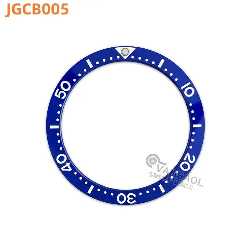 33.7MM*27.5MM  watch bezel Insert measurement substitute watch insert  luminous watch accessories flat High-quality Ceramic