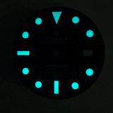 28mm SUB Black Blue Luminous Dial fit Miyota 8215 8200 Mingzhu DG2813 Movement