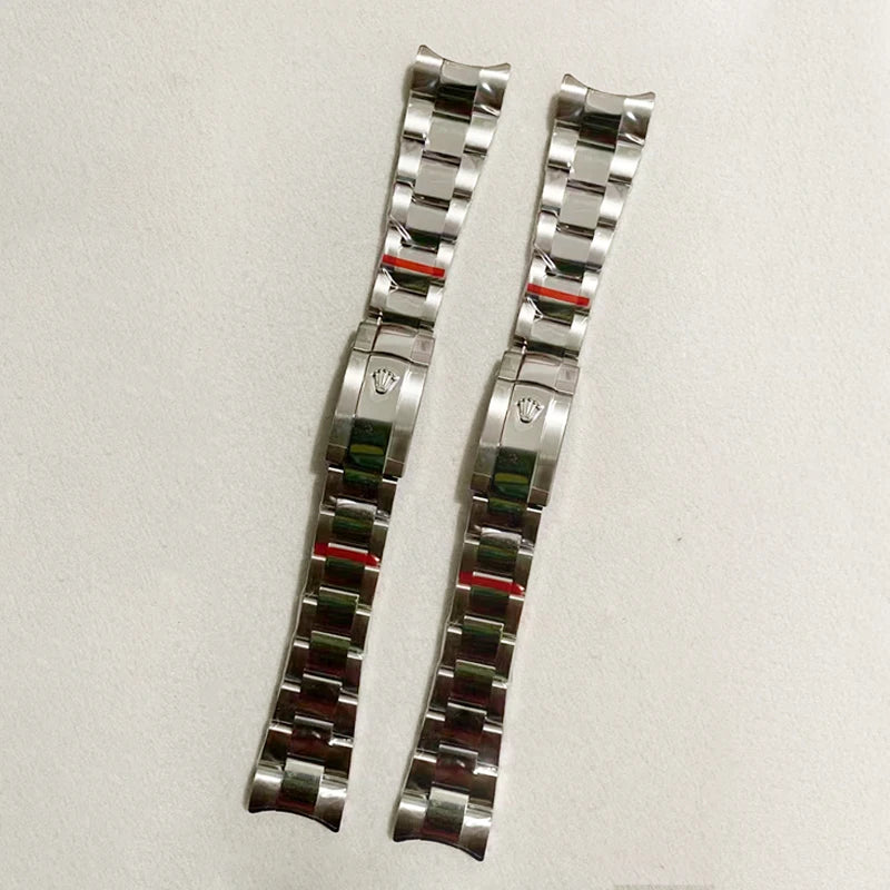 904L Stainless Steel Jubilee Bracelet Watch Bands For RLX  41mm 126334 Date-ust Watches, 21mm Plug Endlink, Watch Parts