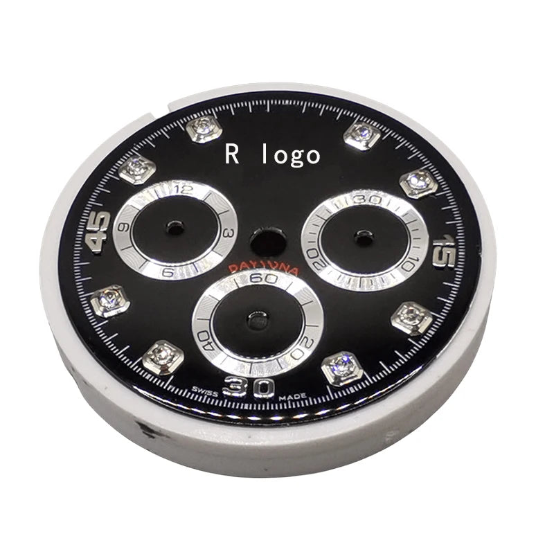 29.9mm high version Repair replacement Watch accessories Dial suitable for 7750 movement for case 40mm