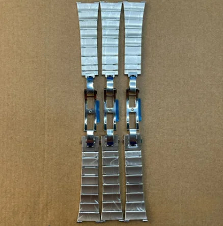 Stainless Steel Watchband For OMG New CONSTELL-ATION 131.11 Watch Strap 24mm Silver Wrist Bracelet Folding Clasp