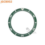 33.7MM*27.5MM  watch bezel Insert measurement substitute watch insert  luminous watch accessories flat High-quality Ceramic